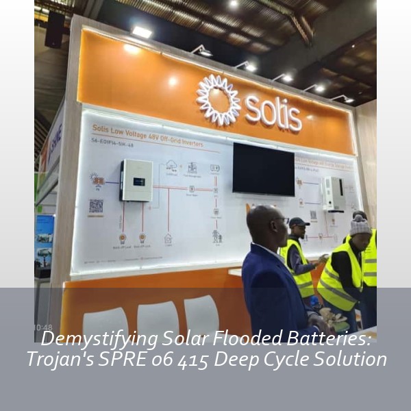 Demystifying Solar Flooded Batteries: Trojan's SPRE 06 415 Deep Cycle Solution